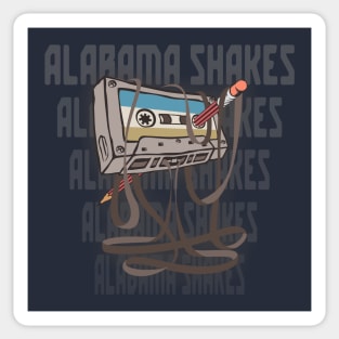 Alabama Shakes Cassette Sticker